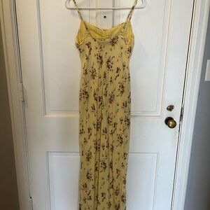 Abercrombie & Fitch Floral Yellow Dress